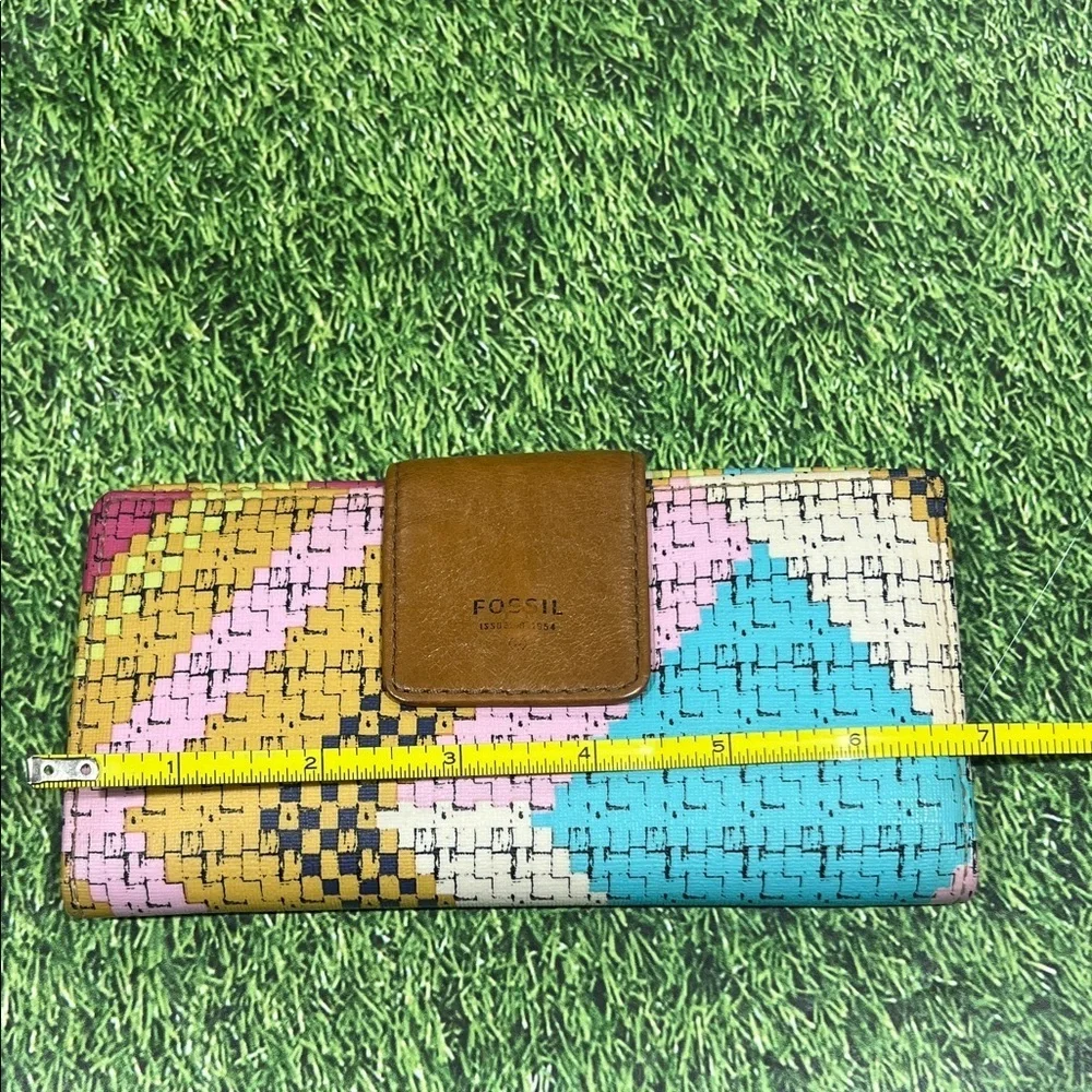 Fossil‎ Colorful Geometric Women's Wallet